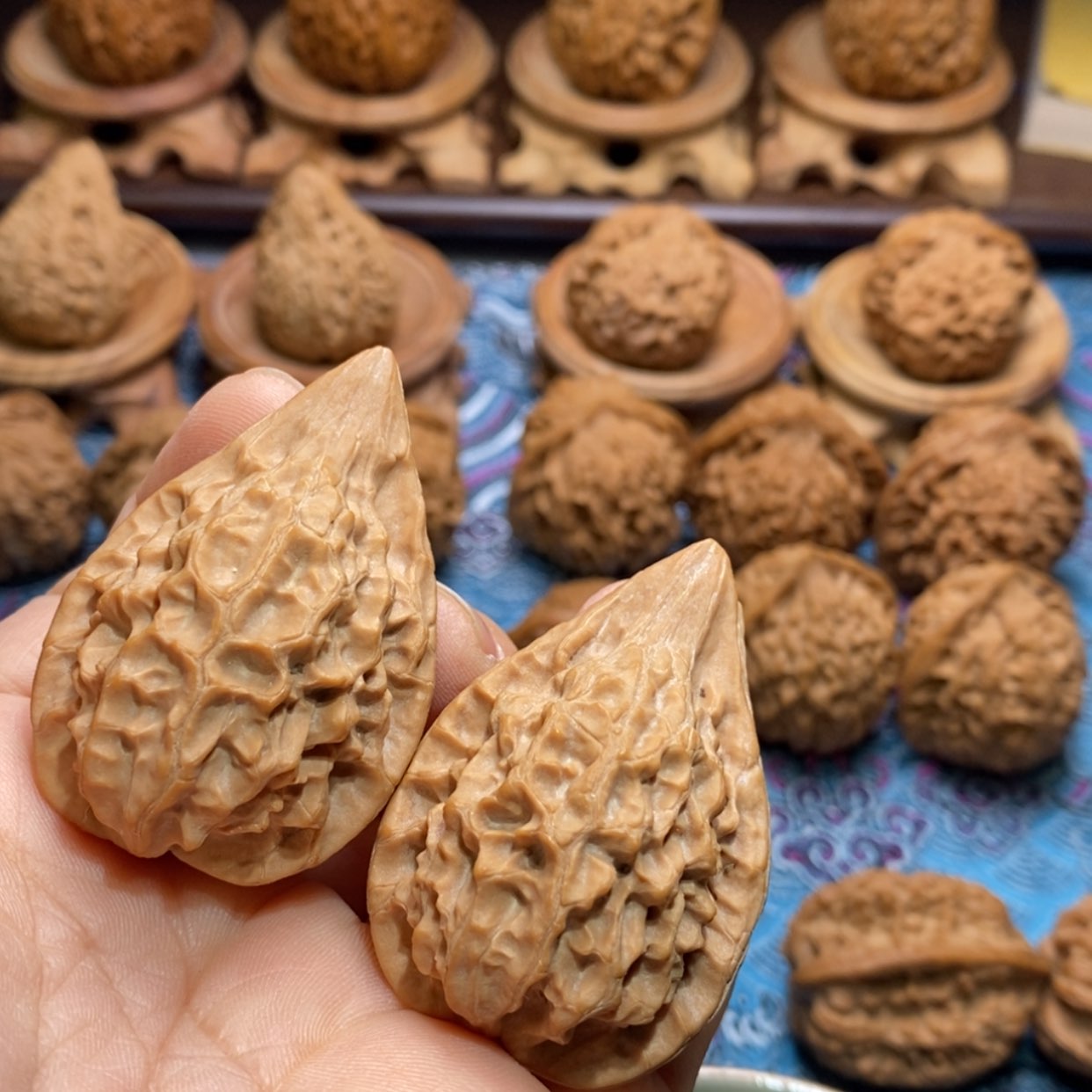 【闪购商品】文玩核桃吊坠嫑*丕霸王枪