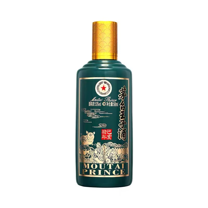 MOUTAI PRINCE/茅台王子酒·猪 2019年 酱香白酒 1瓶装53度500ml