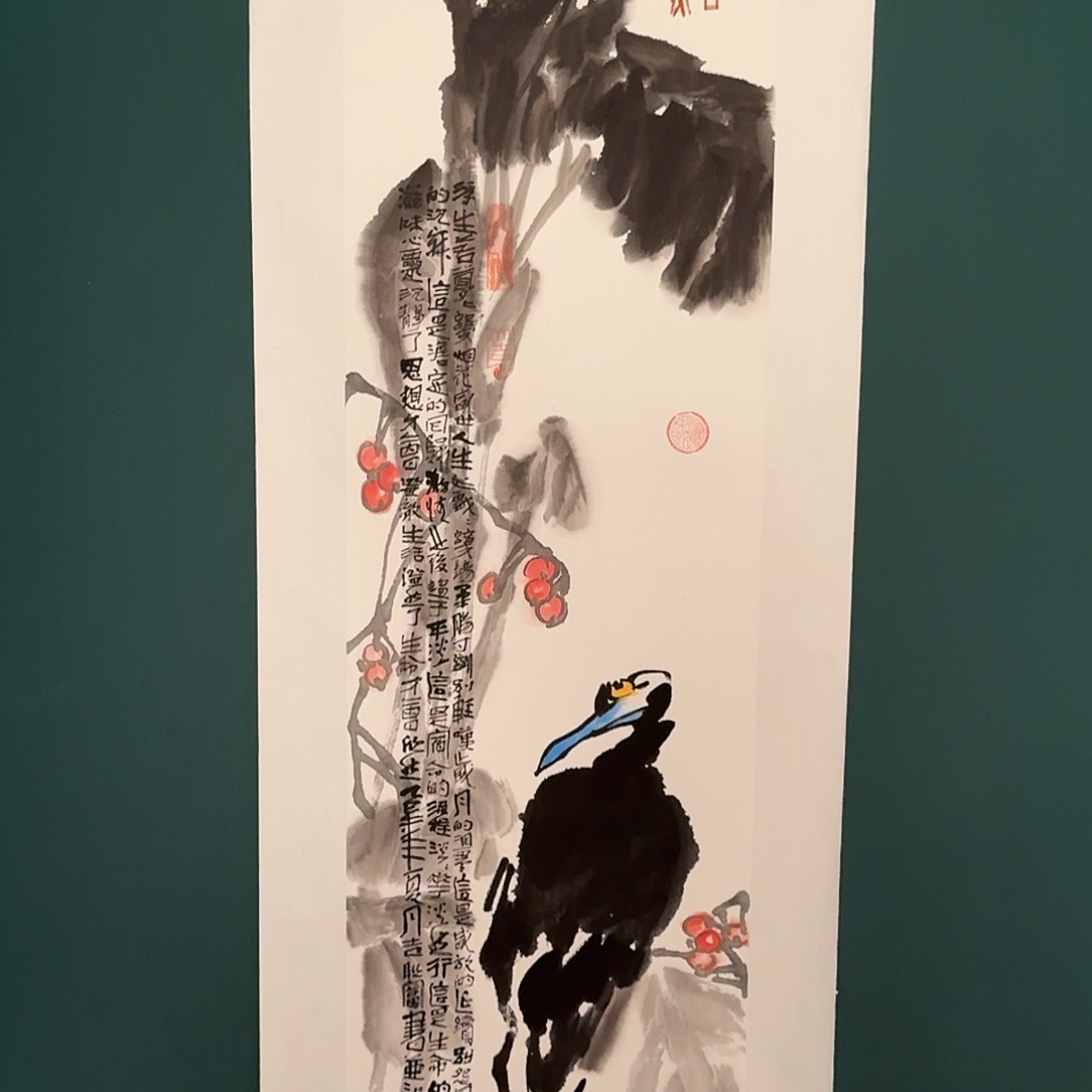 国画邹联富老师的作品