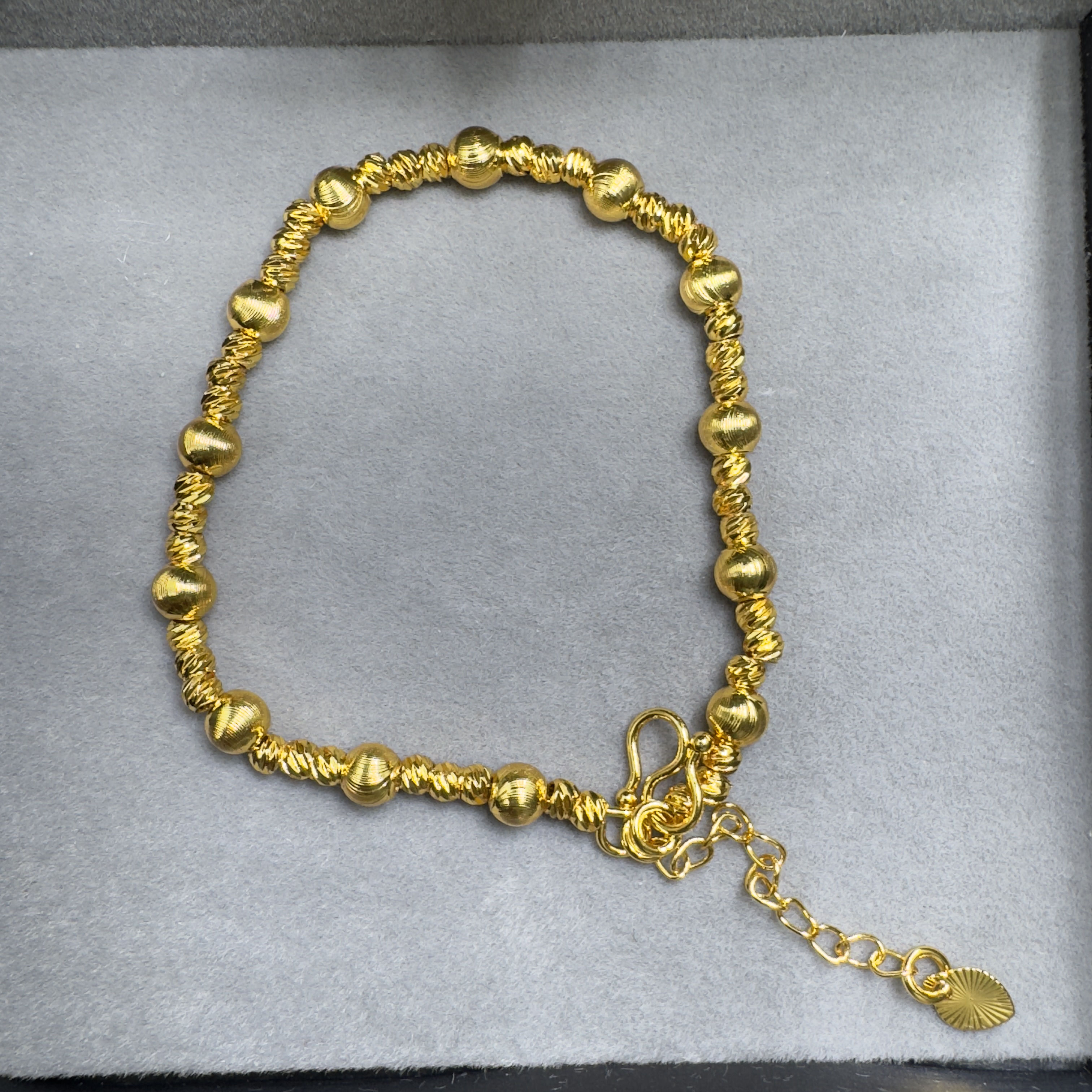 【丁老头甄选】金色猫眼手链2014