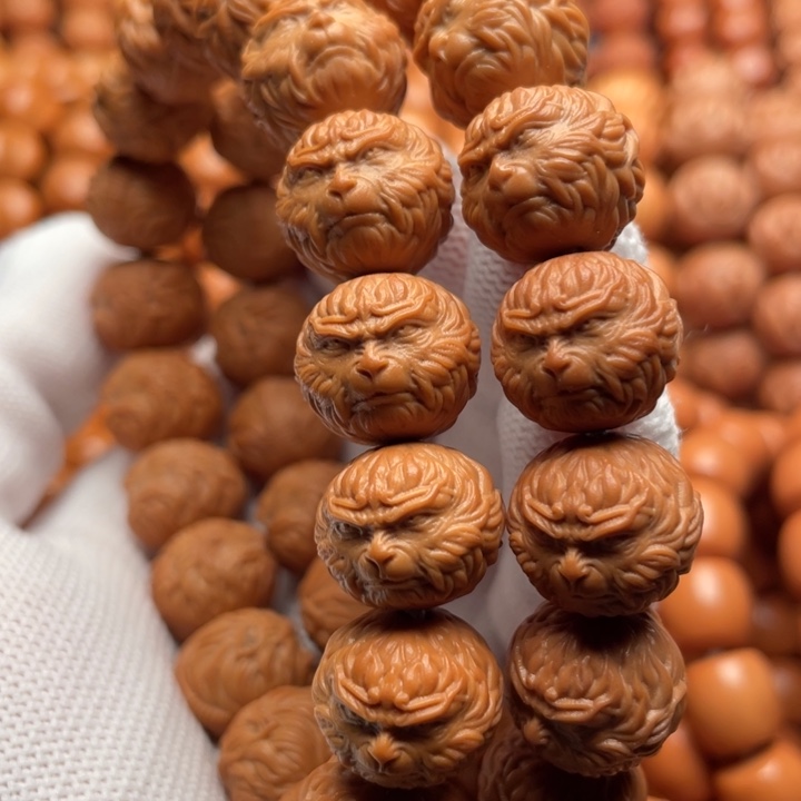 猴头核桃吊坠菩*！斗战胜佛