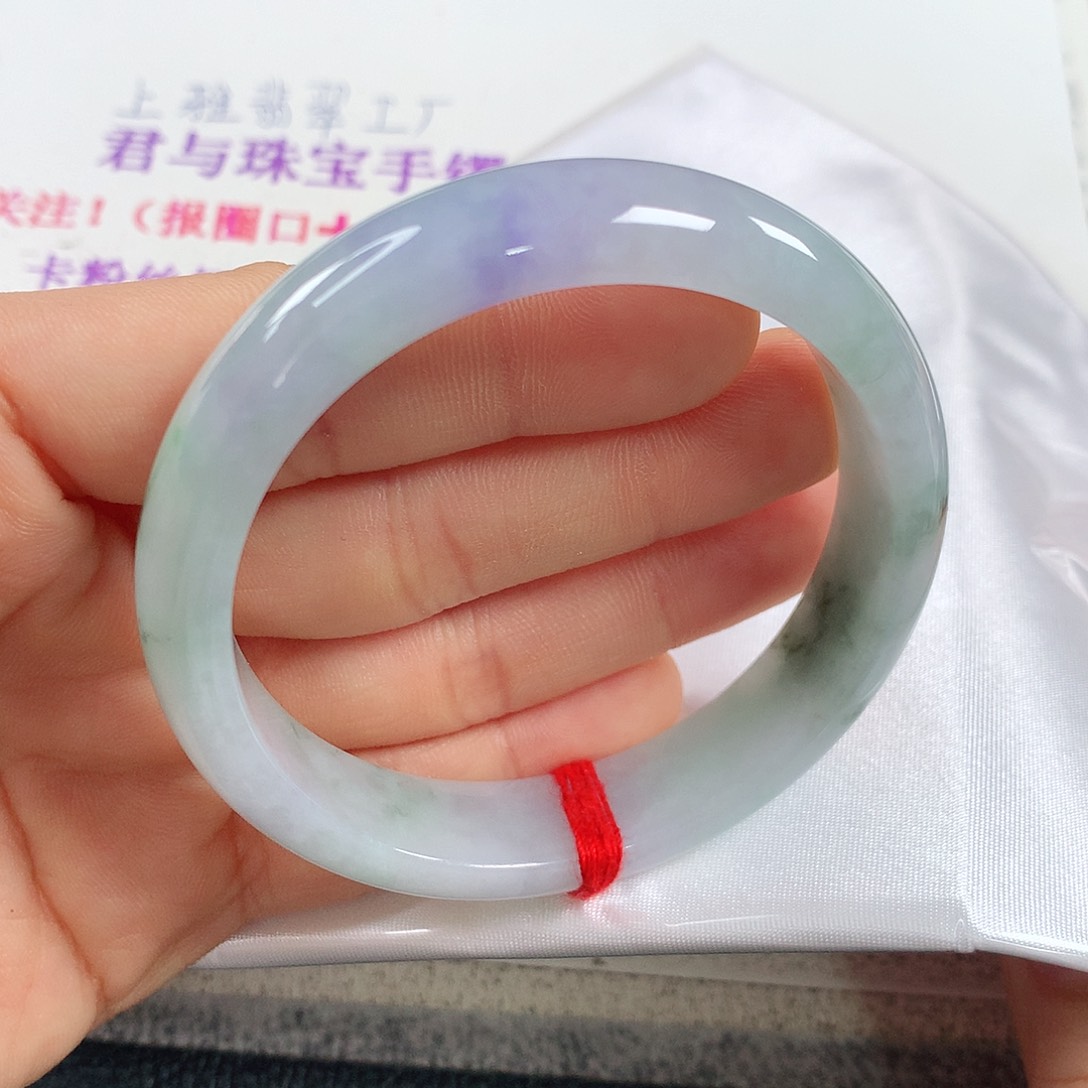 翡翠手镯未镶嵌 正圈①①①
