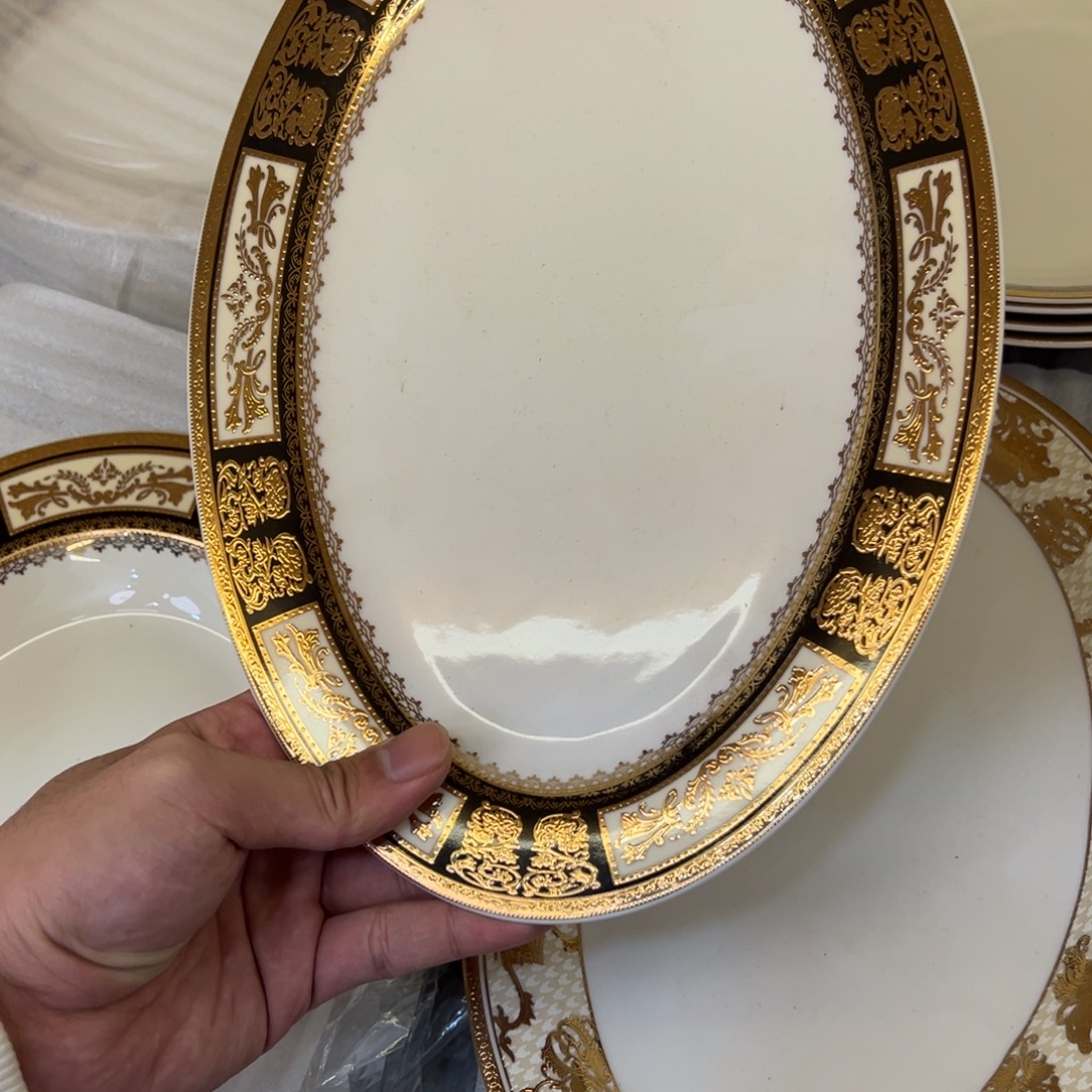 瓷片12寸鱼盘一个一单尾单