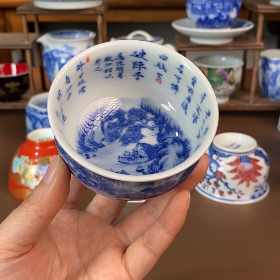 景德镇陶瓷手工手绘