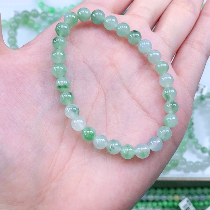 未镶嵌手链翡翠翡翠