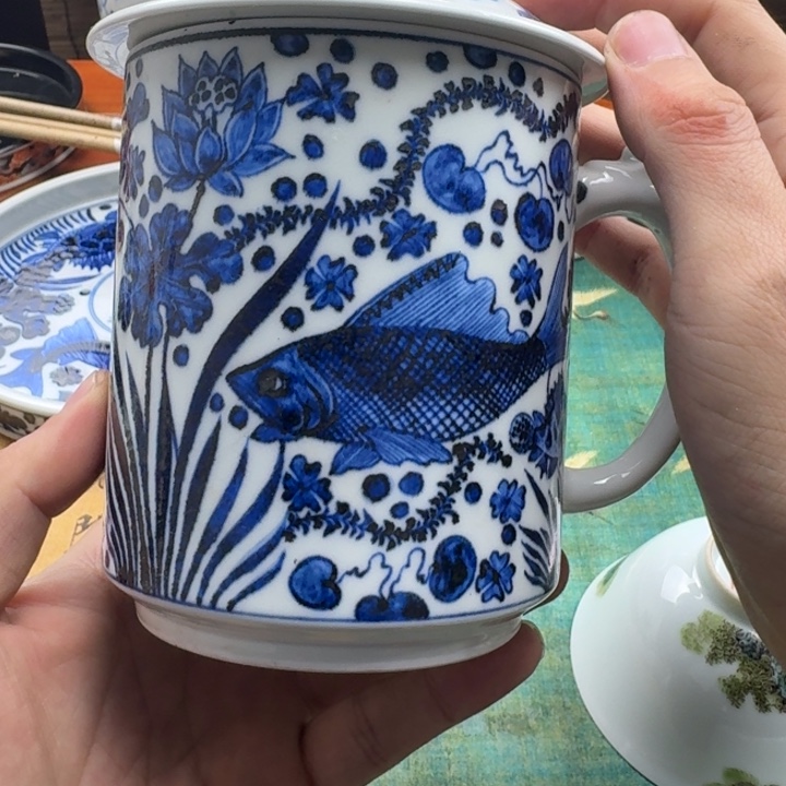 茶具杯子存青雅玩