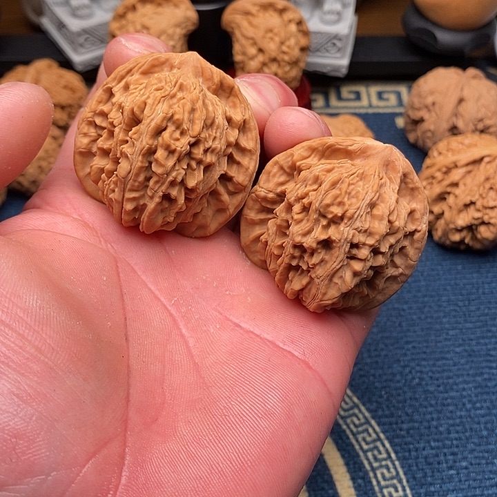 文玩核桃把件楼子43全