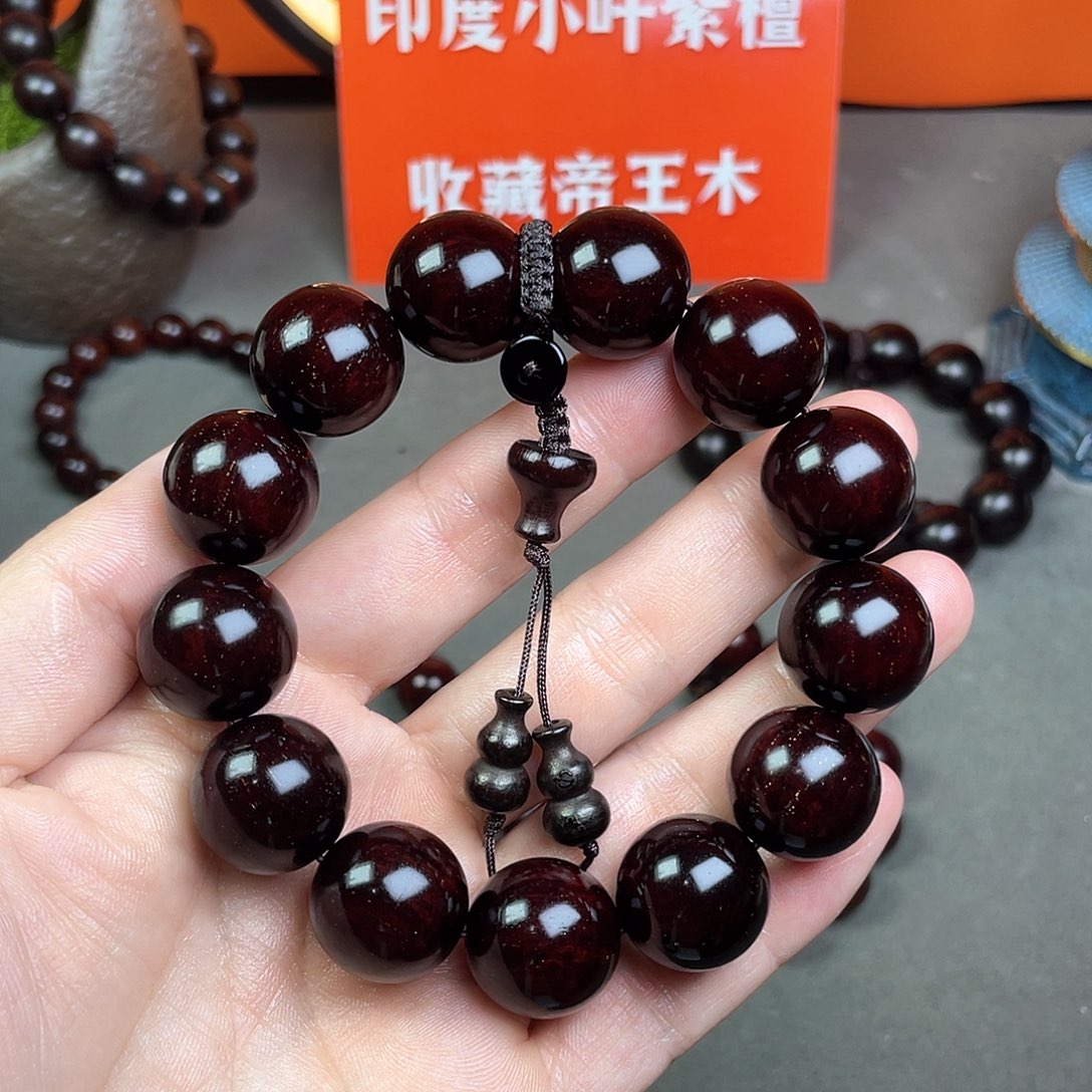 手串/手链小叶紫檀印度小叶紫檀1.8cm