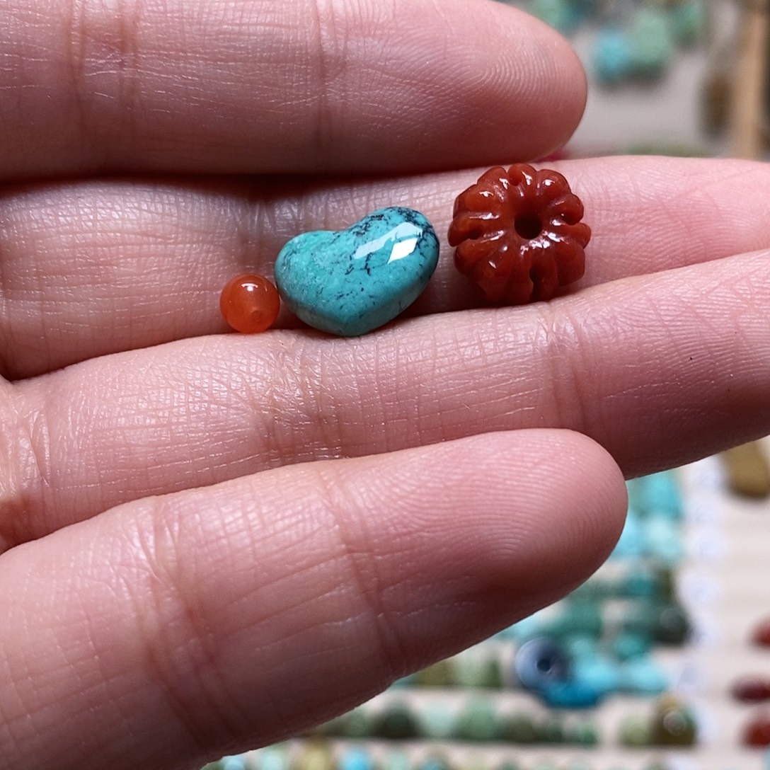 南红玛瑙未镶嵌配饰