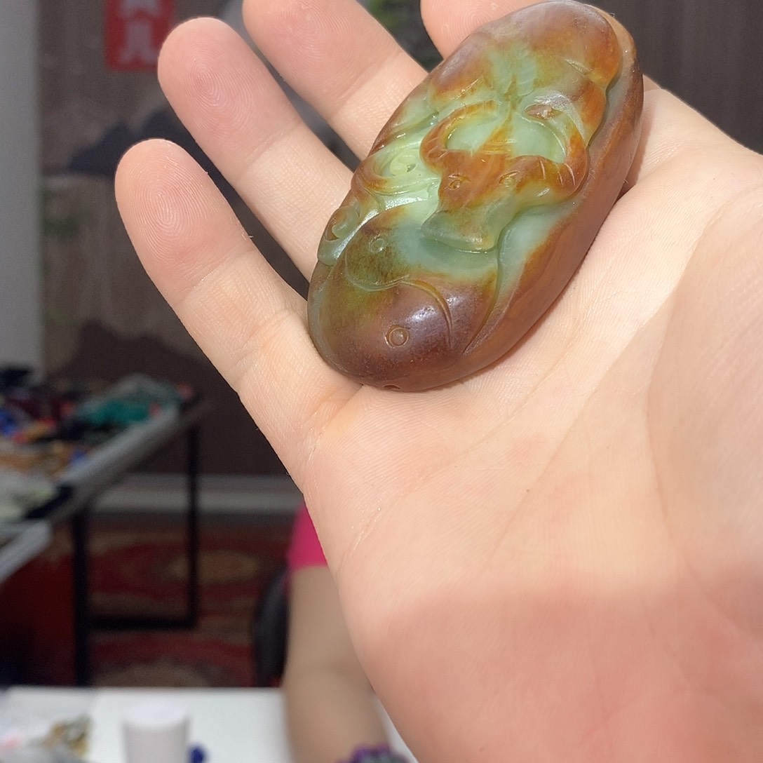 和田玉把件未镶嵌