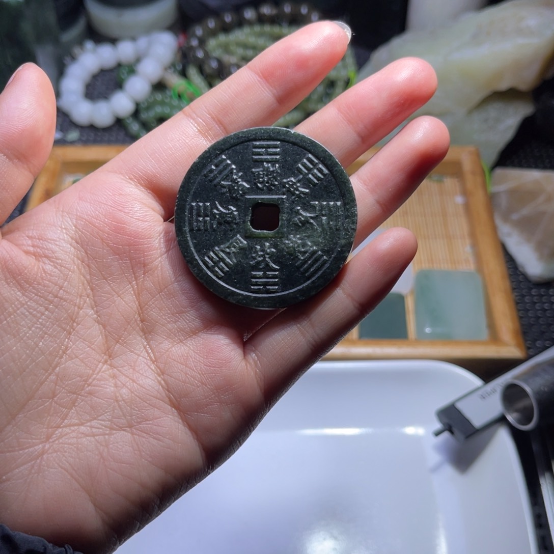 未镶嵌和田玉珠宝半成品C****1