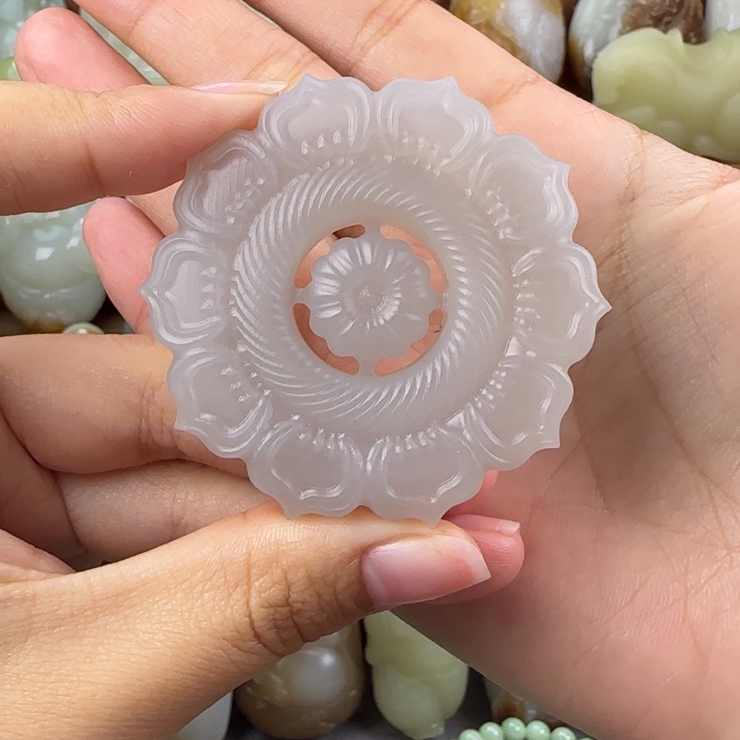 花***隐定制和田玉未镶嵌和田玉