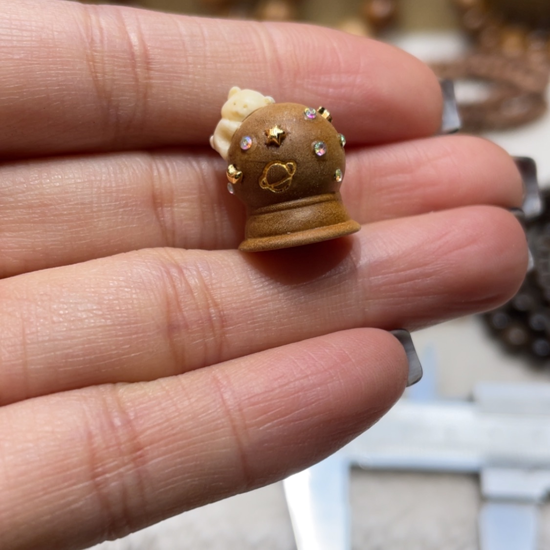 【闪购商品】檀香木吊坠呆*呆小吊坠