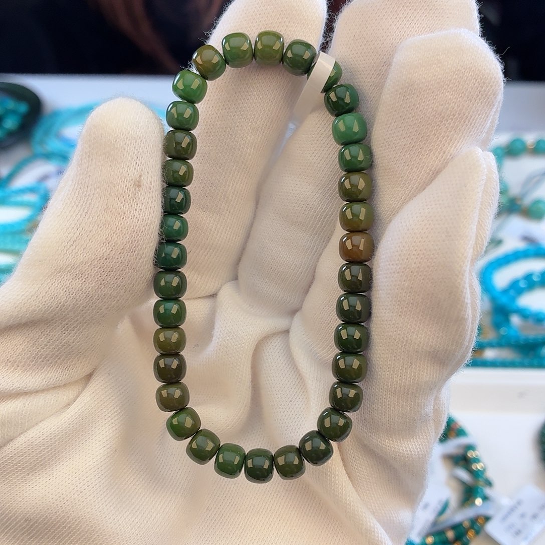 绿松石未镶嵌绿松石6.2mm