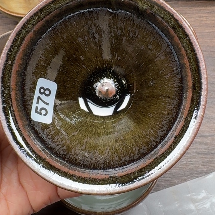茶盏龙窑柴烧手工制作578