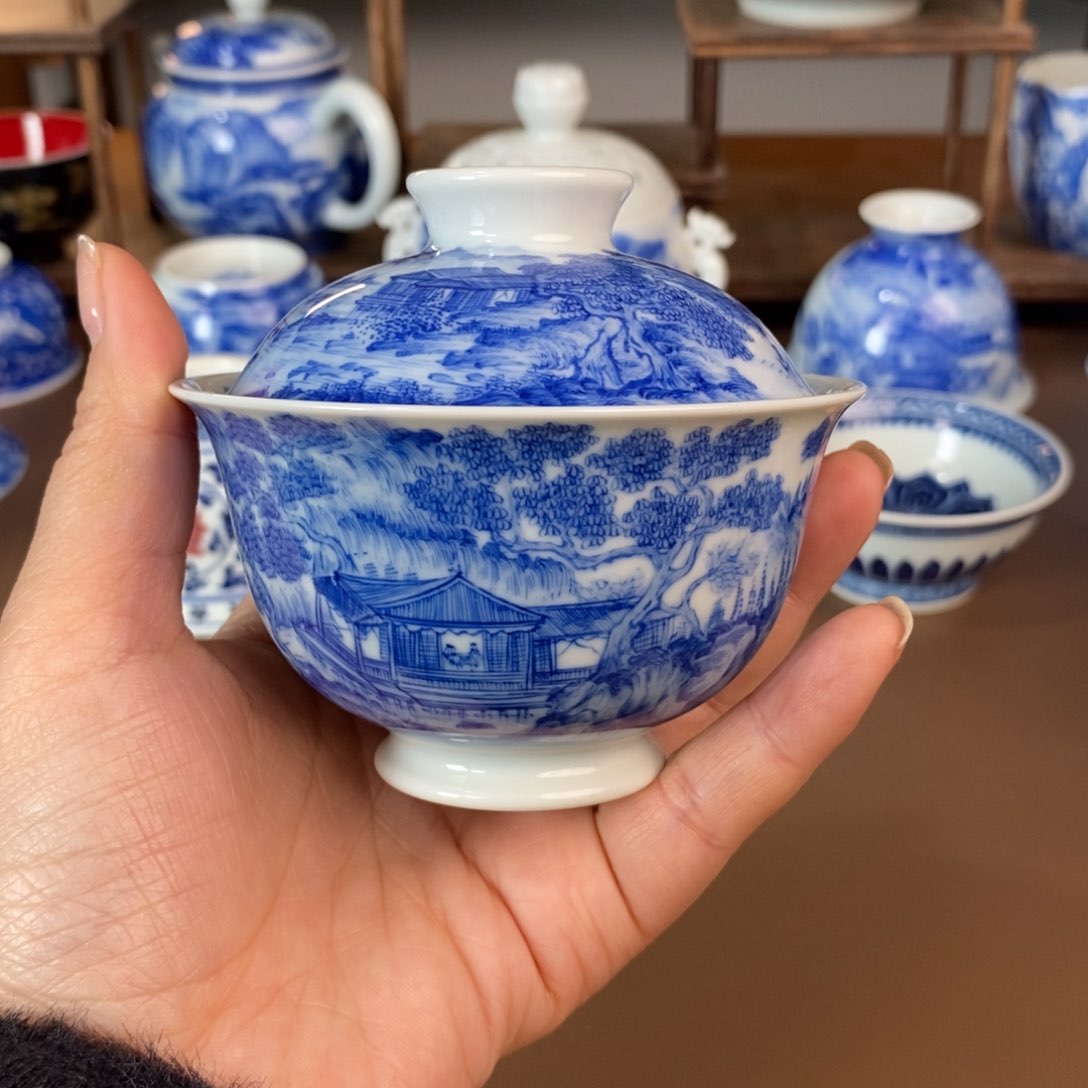 景德镇陶瓷手工手绘