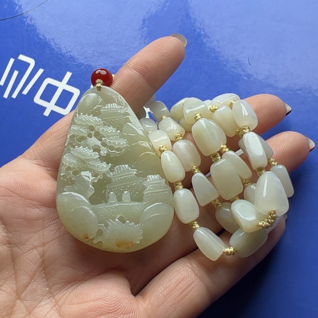 和田玉挂件未镶嵌