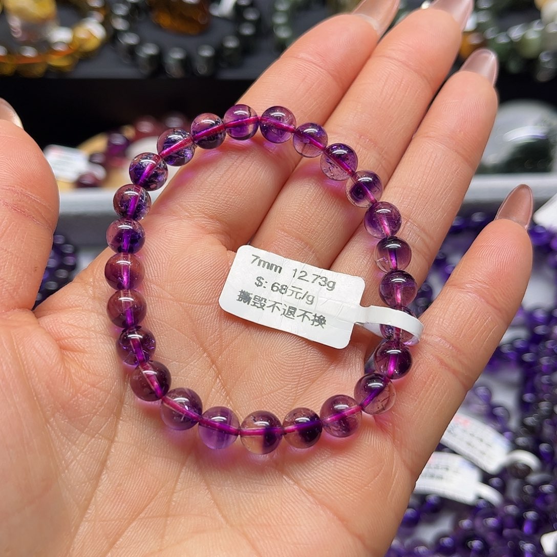 水晶手链未镶嵌手链