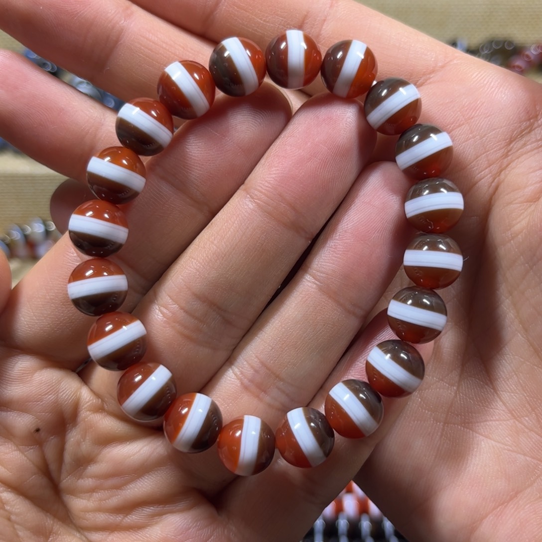 玛瑙/玉髓未镶嵌手链