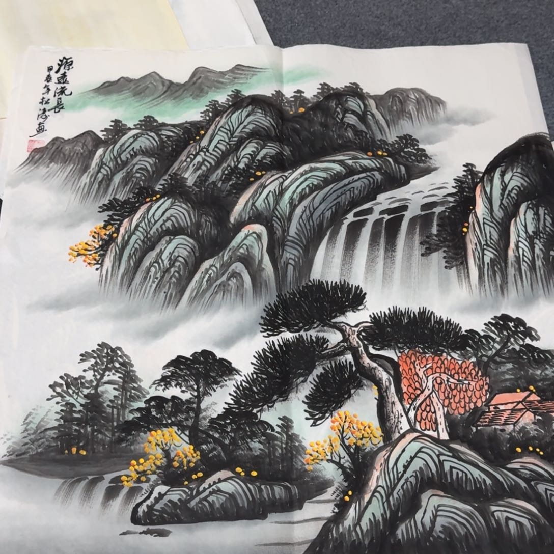 国画会娟艺术馆直播间