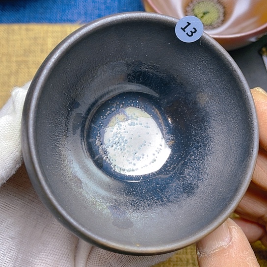 茶盏龙窑柴烧钵钵器型8.5口径