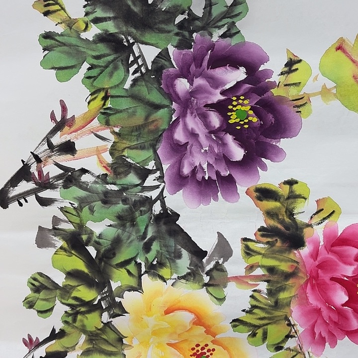 国画手绘国画作品