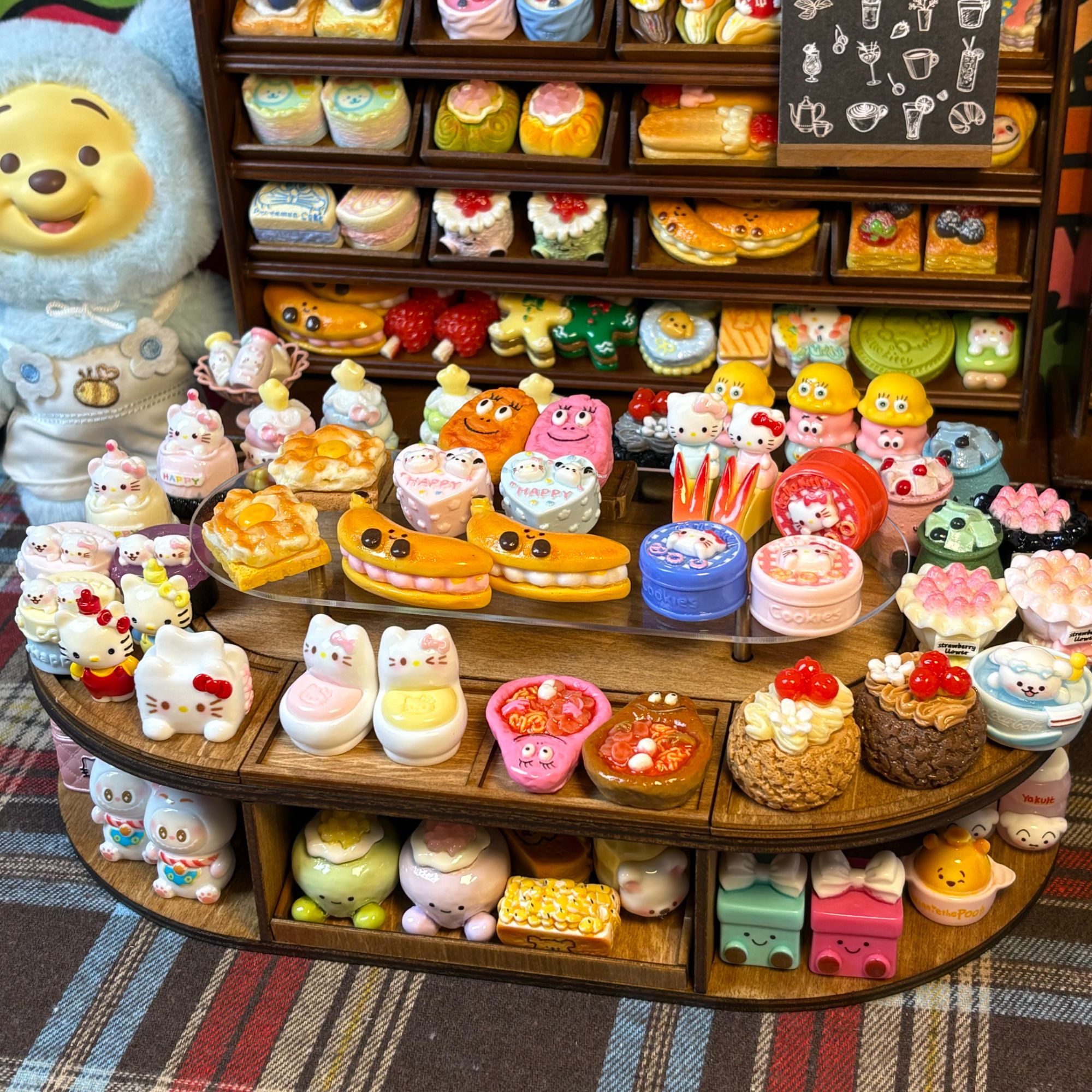 主播同款面包展示柜！手作类默认微瑕 介意慎拍