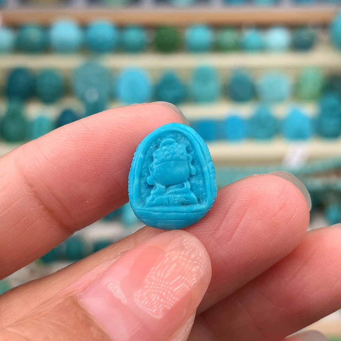 未镶嵌绿松石珠宝奇石