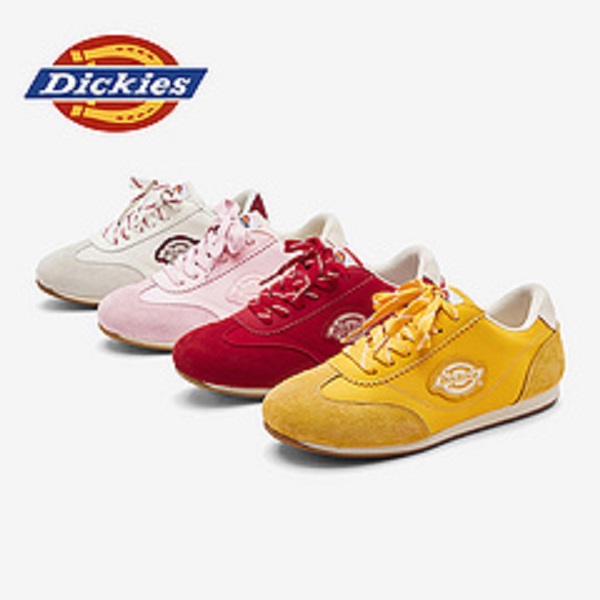 Dickies复古德训鞋2025秋季新款百搭时尚儿童鞋子潮流低帮户外鞋