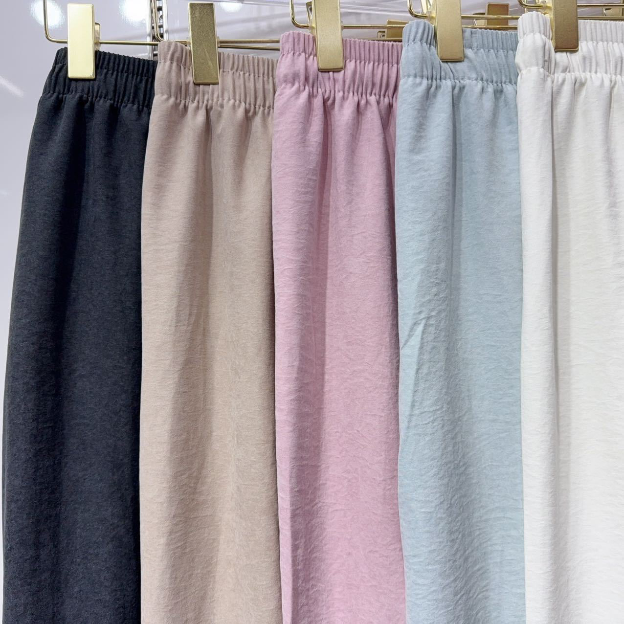 韩系甜美蕾丝休闲裤显瘦