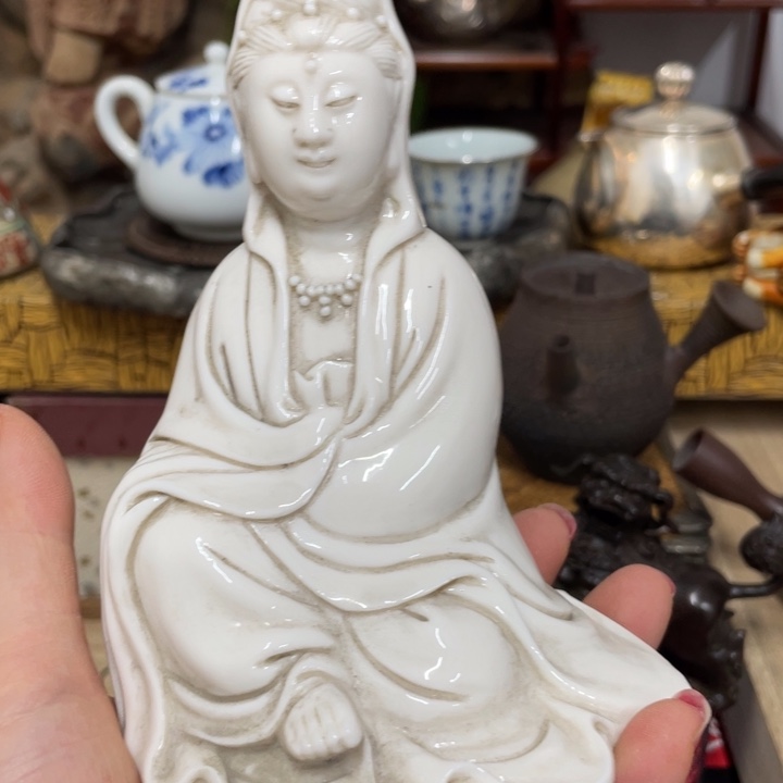 瓷中古艺术品摆件
