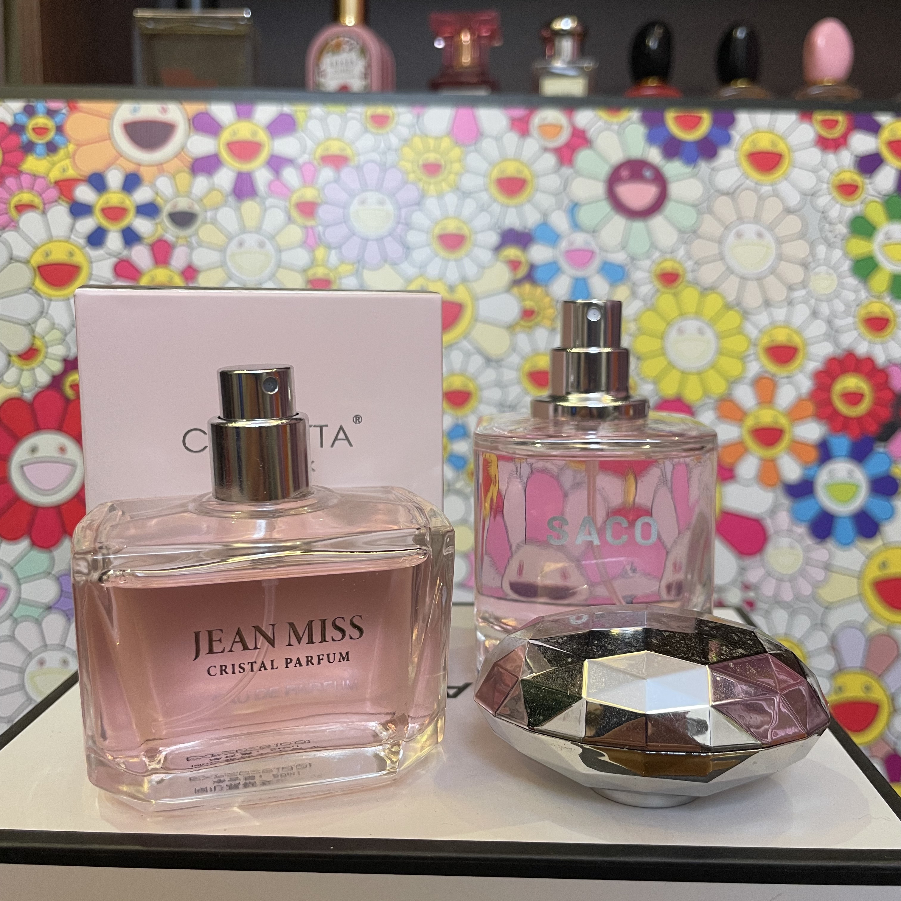 【粉钻50ml】明星同款持久留香中性香水