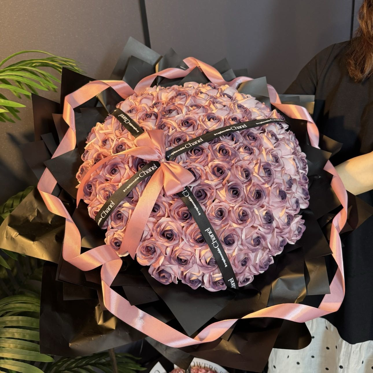 乌梅子酱玫瑰花束礼物香皂永生花大花束成品七夕情人节送花上门