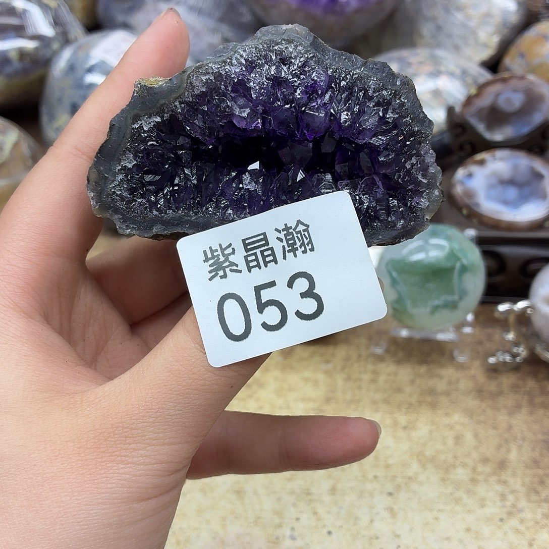 大型摆件（非配饰）紫晶未镶嵌