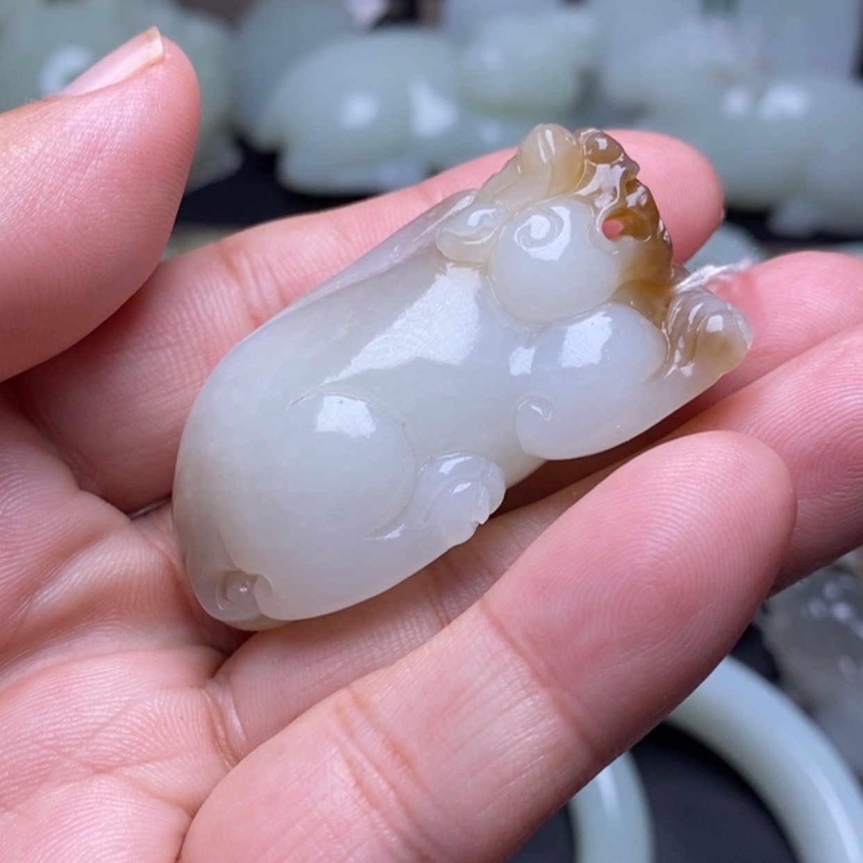 【闪购商品】颈饰未镶嵌和田玉