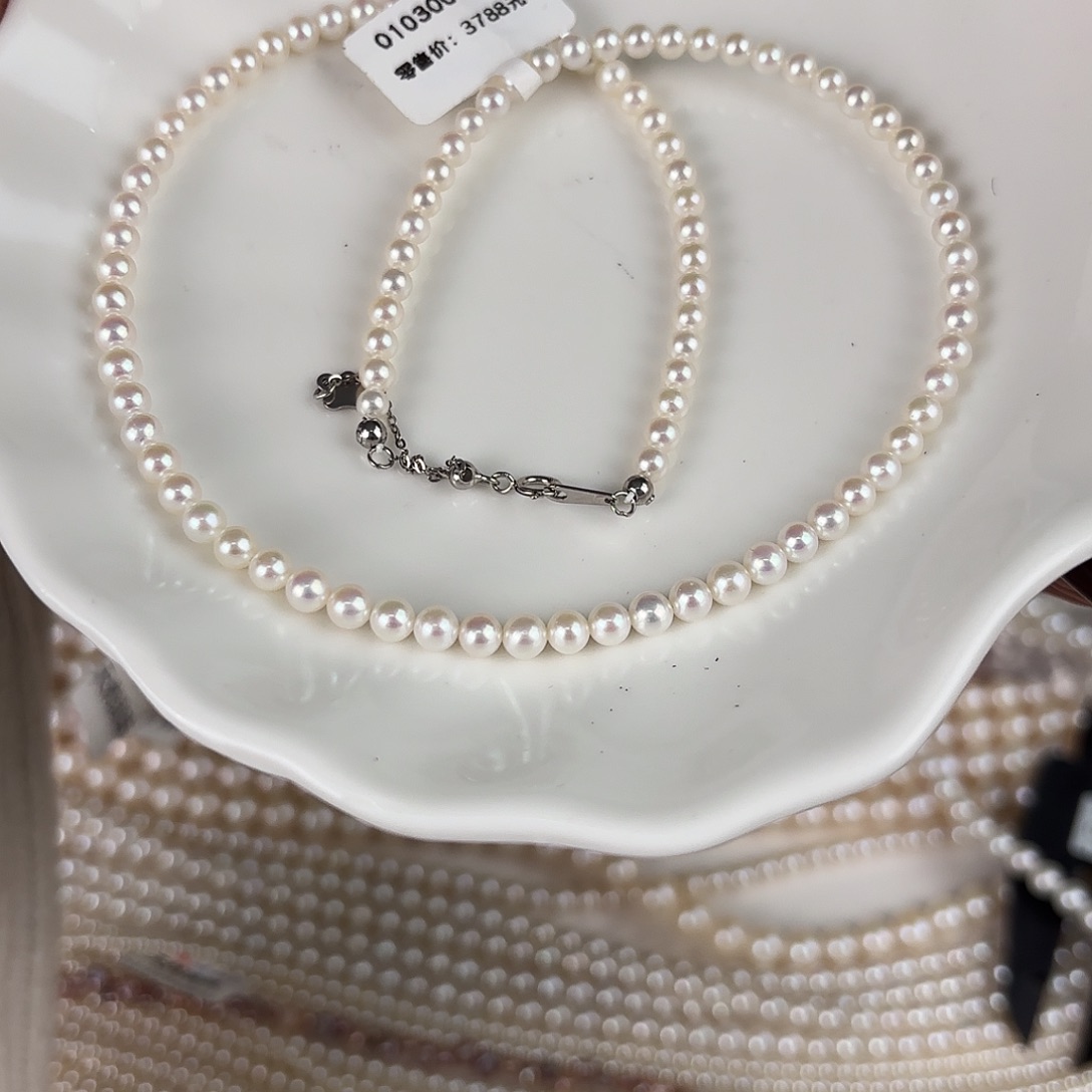 未镶嵌项链淡水珍珠项链