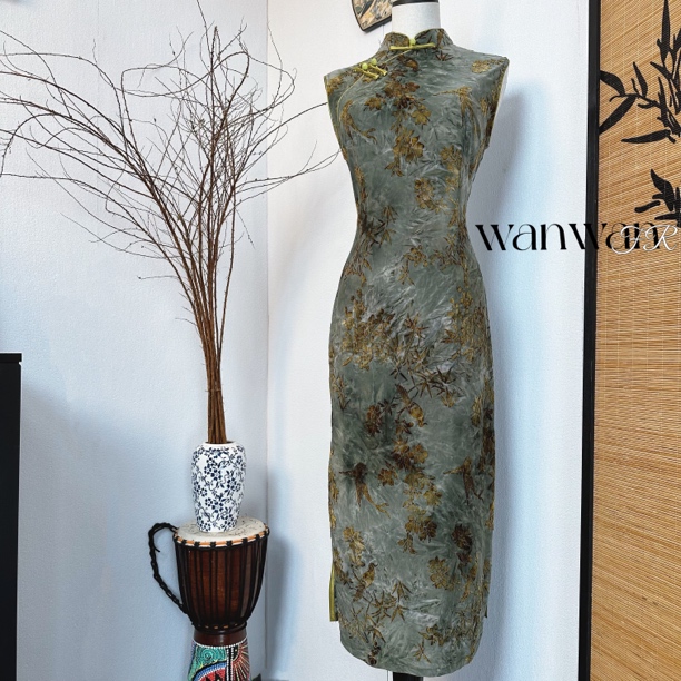 婉婉夫人【锦笙】新款修身显瘦旗袍裙