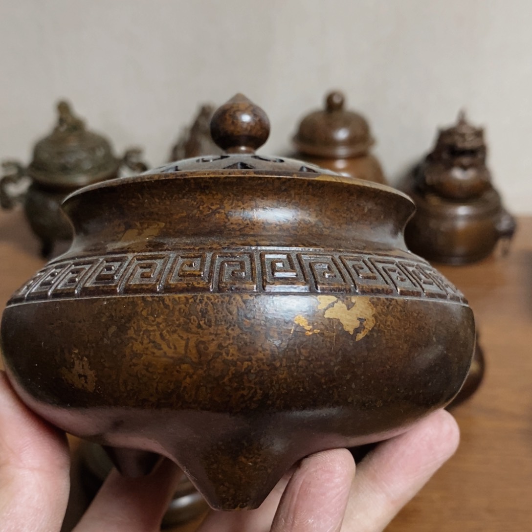 铜盛世铜炉铜器香炉工艺品