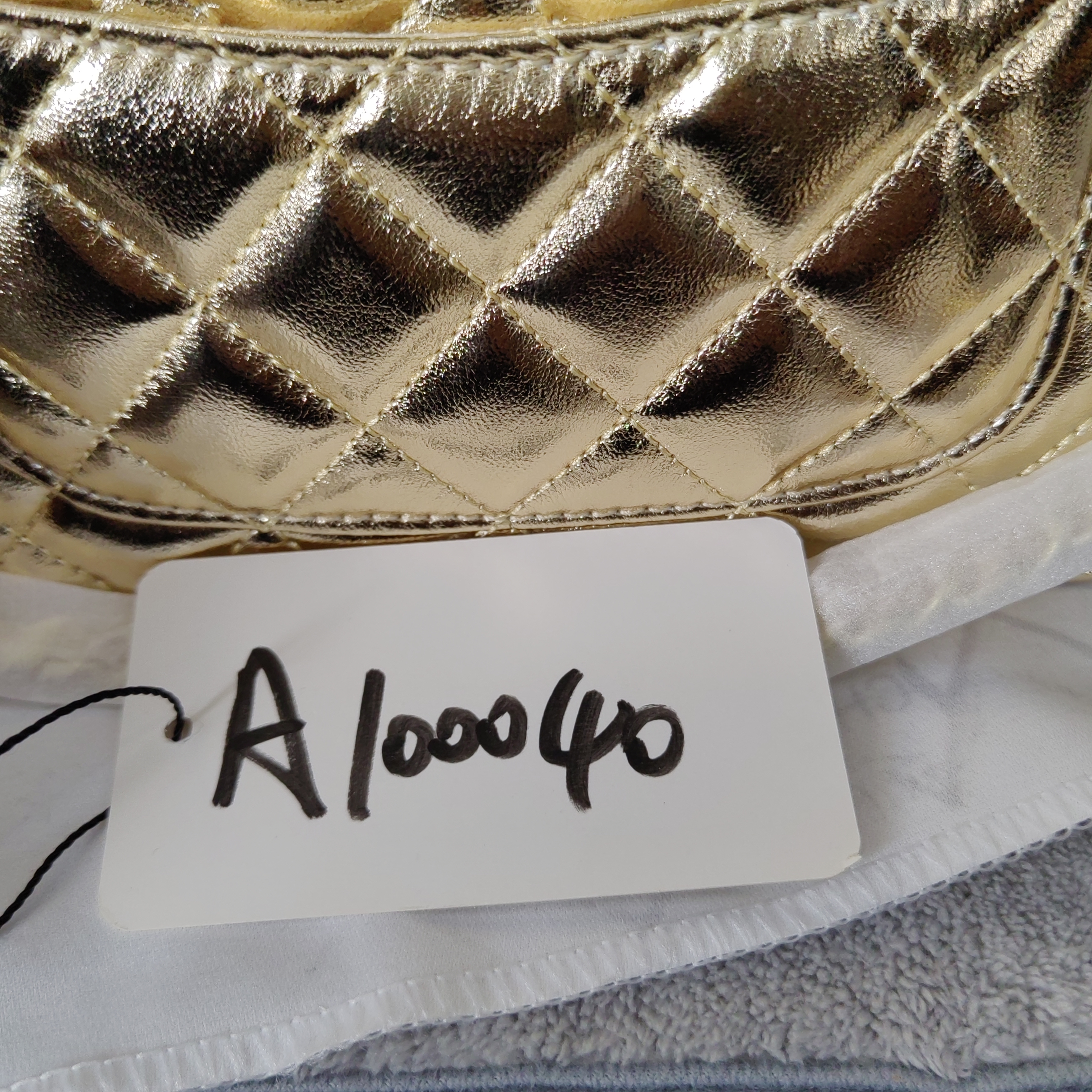 A100040金色woc包皮皮包包