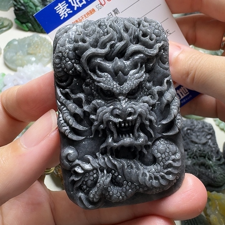 未镶嵌定制翡翠毛货