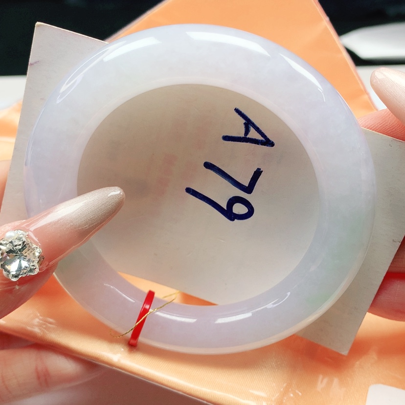 【闪购商品】翡翠手镯未镶嵌54.2圈