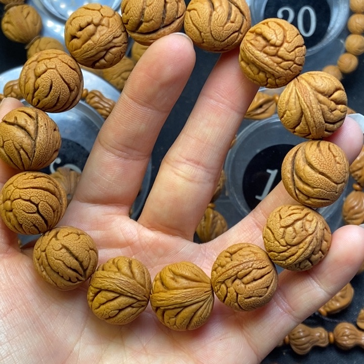 吊坠桃核秦岭龙纹桃核19尺寸