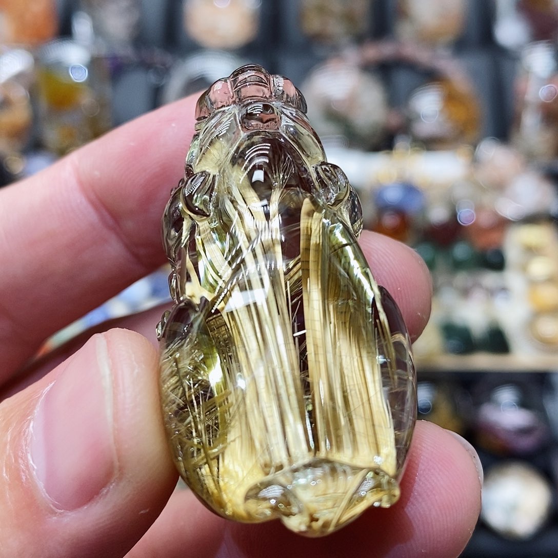 水晶颈饰未镶嵌天然精致水晶吊坠