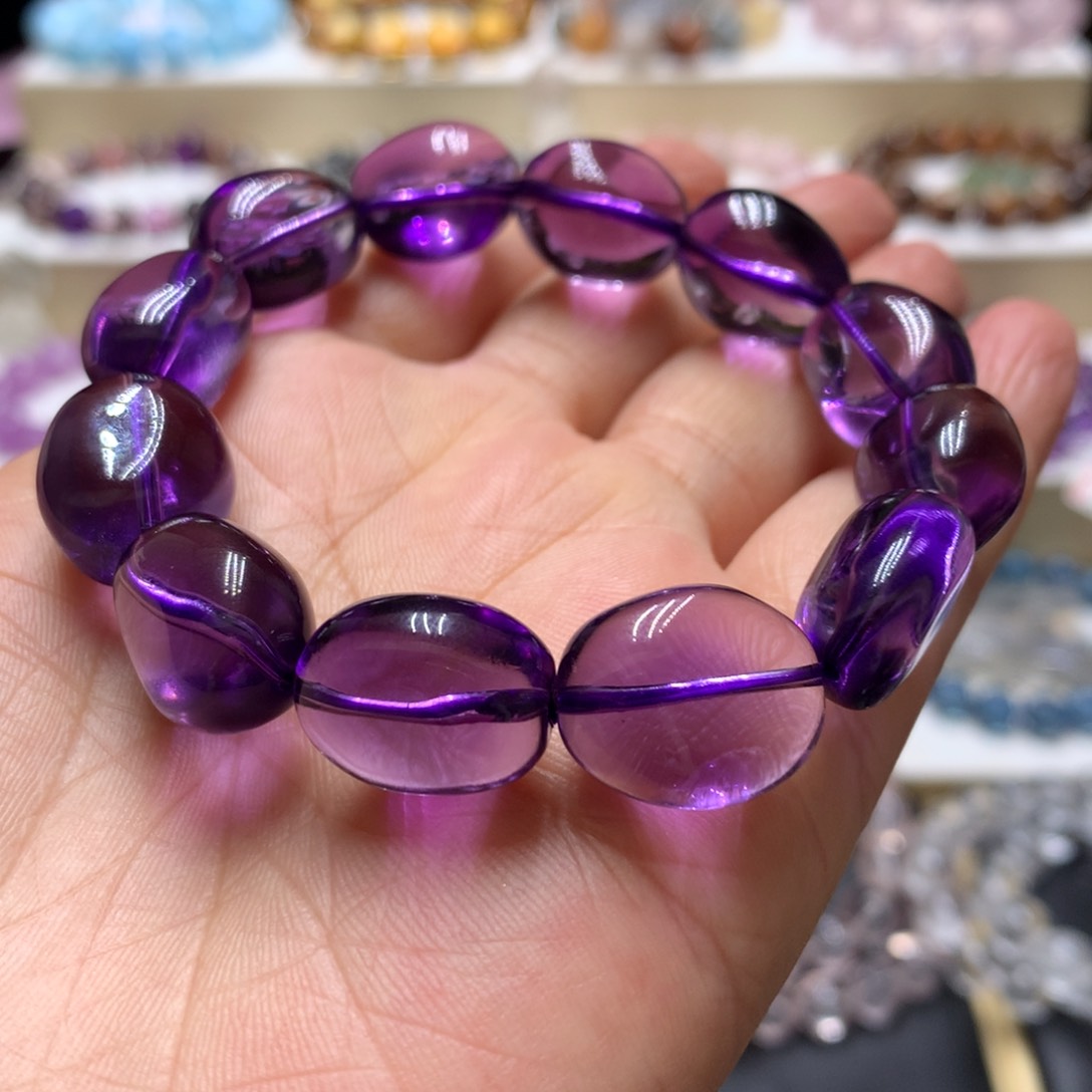 水晶手链未镶嵌天然