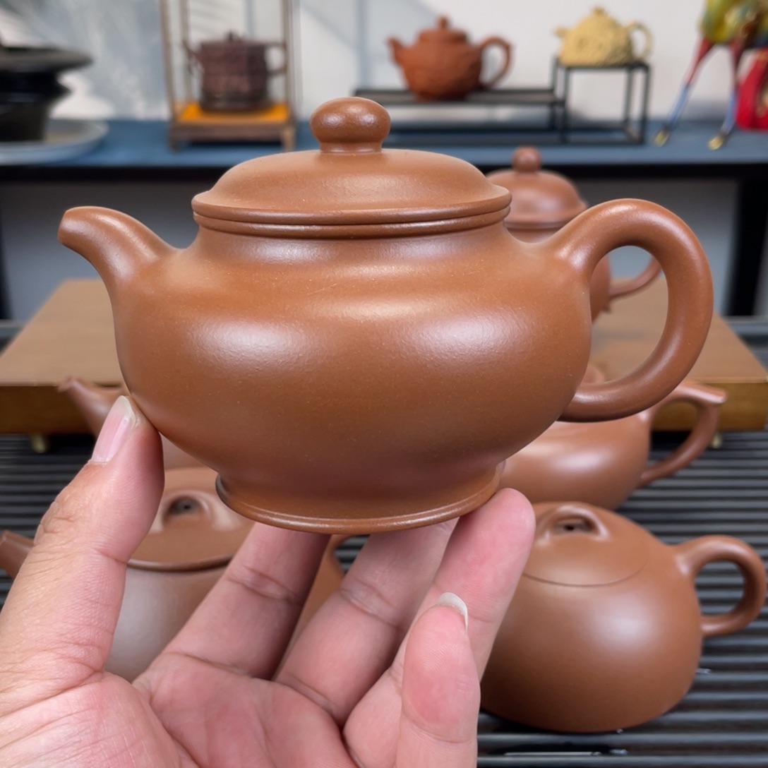 茶壶紫砂台西紫泥掇只300cc
