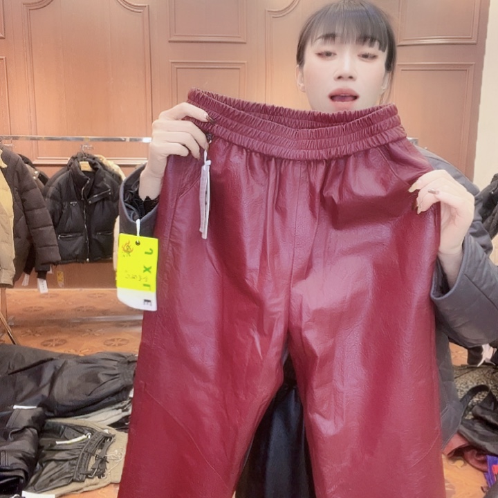 110……120斤皮长裤