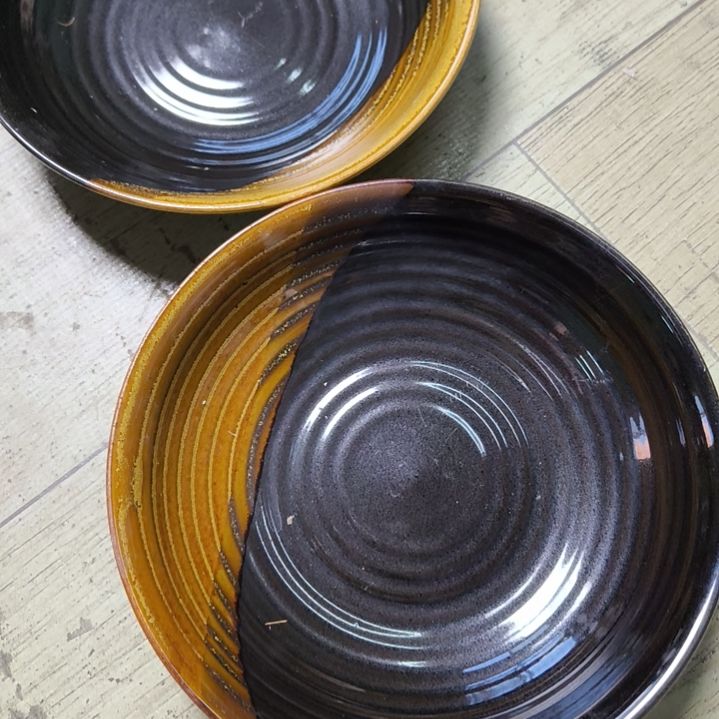 盘磁州窑五厂盘碗壶杯