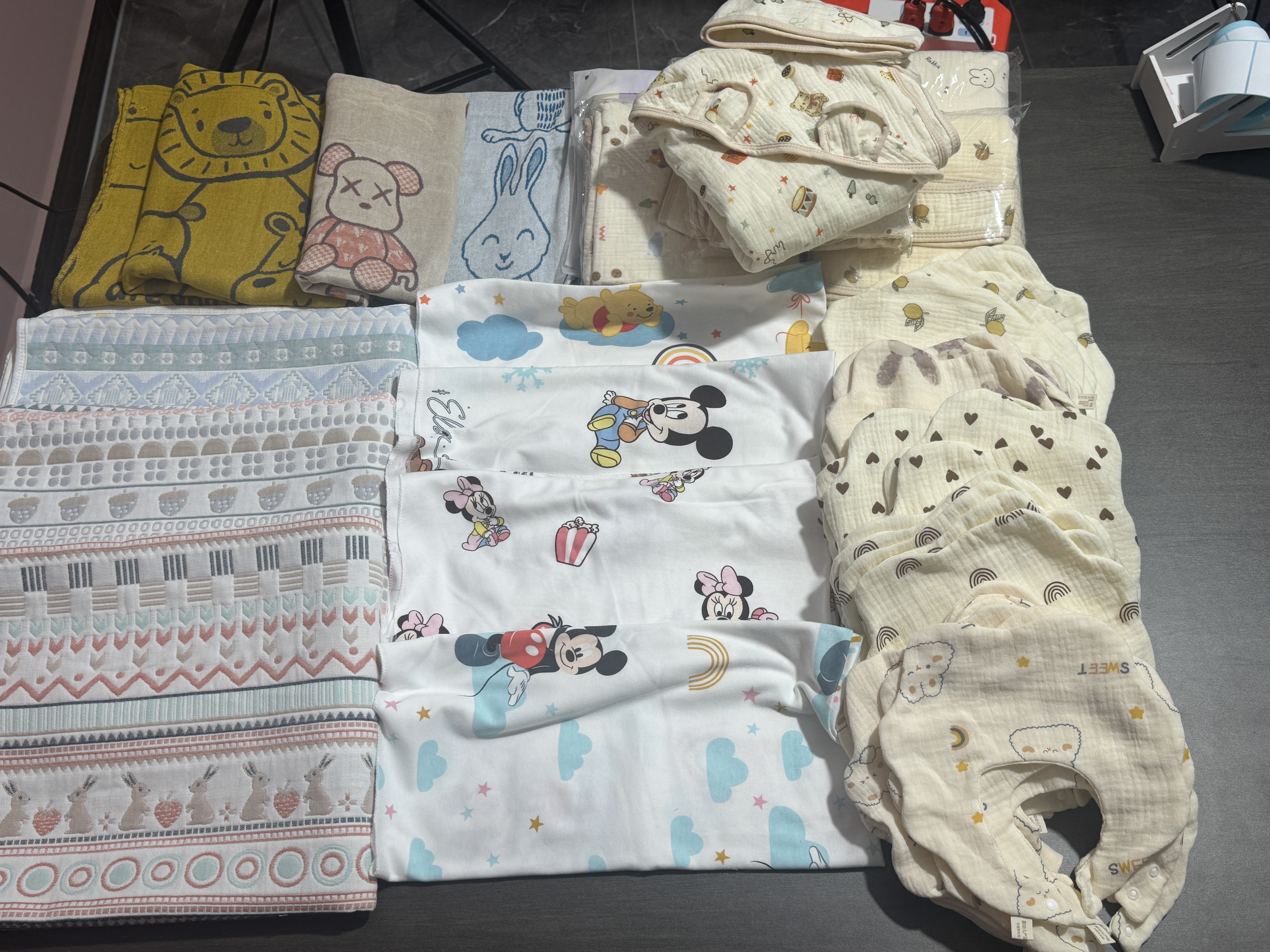 正品【凉感毯】【包单】【纱布凉席】【抱被】【围嘴】