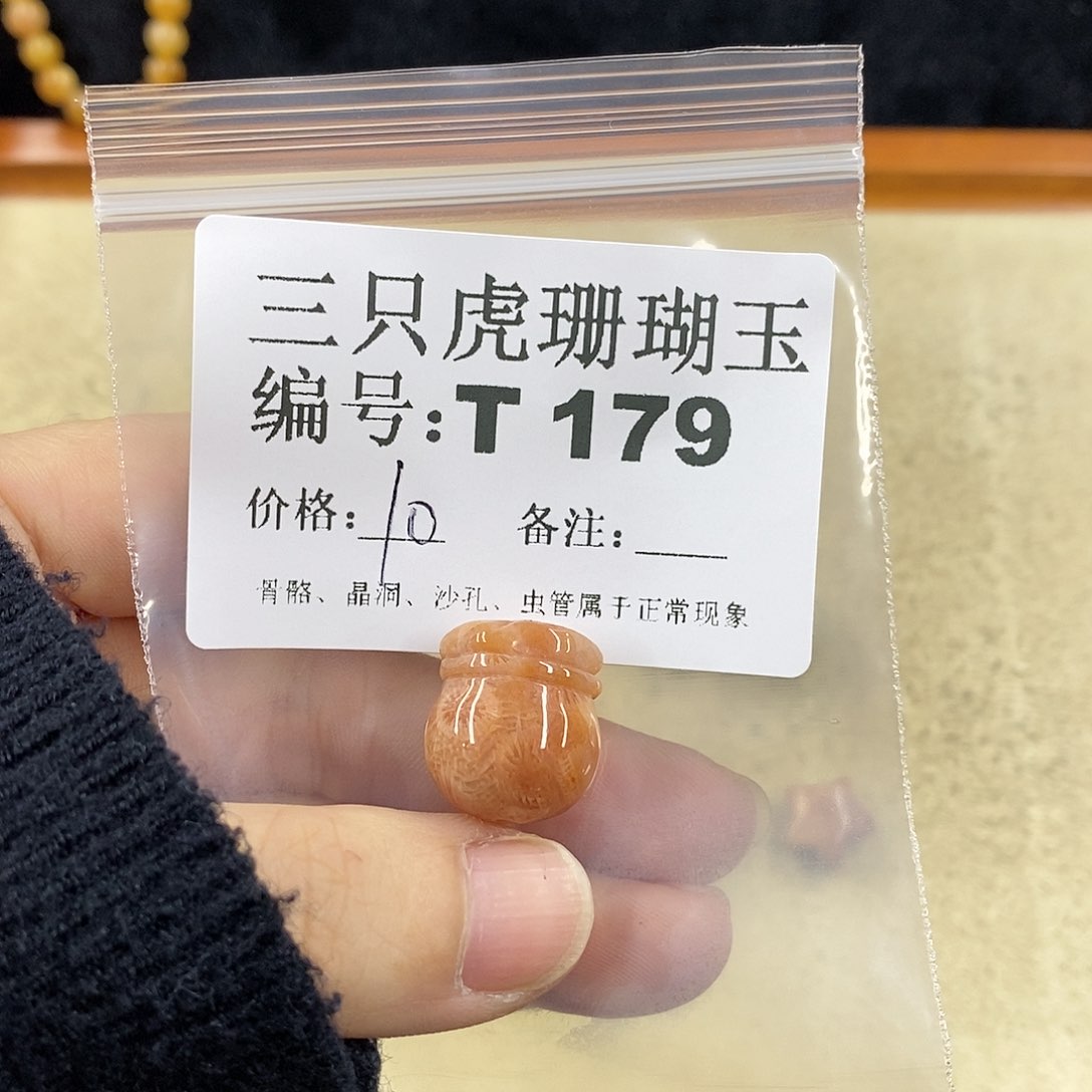 硅化珊瑚（珊瑚玉）1未镶嵌白***烁