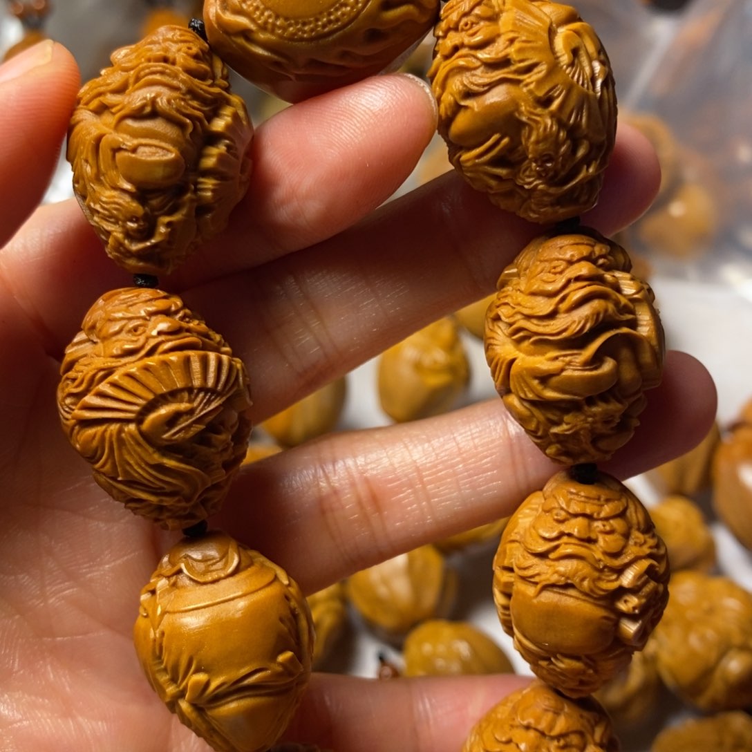 橄榄核手串/手链西**马钟馗戏鬼